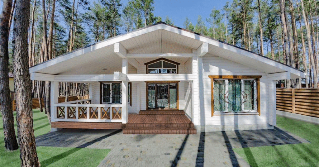 Строительство домов из дерева, строительство модульных домов, дома каркасные.