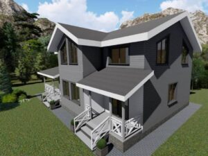 Parma House - modular house in the Irlande
